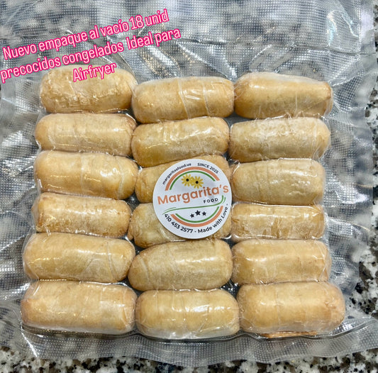 18-Pack Tequeños Precocidos Congelados Ideal para Airfryer